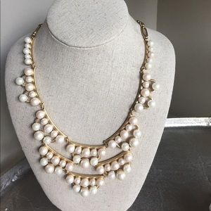 Stella & Dot Frances Pearl Statement Necklace